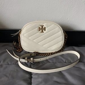 Tory Burch Kira chevron small camera crossbody bag